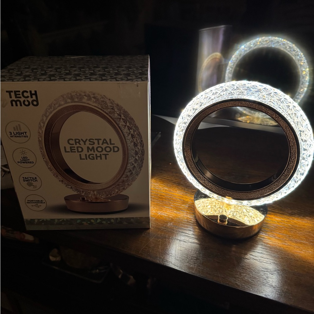 Tech Mod Crystal look LED Mood Light 3settings